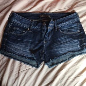 Jean shorts